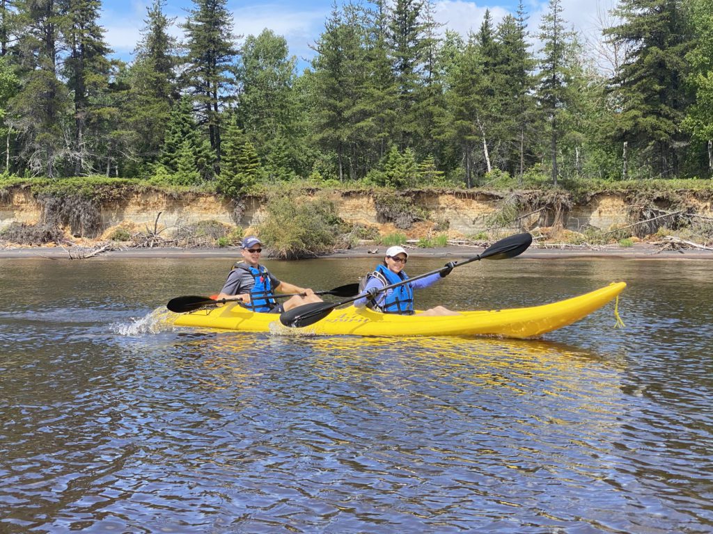 Lac Saint Jean kayaking