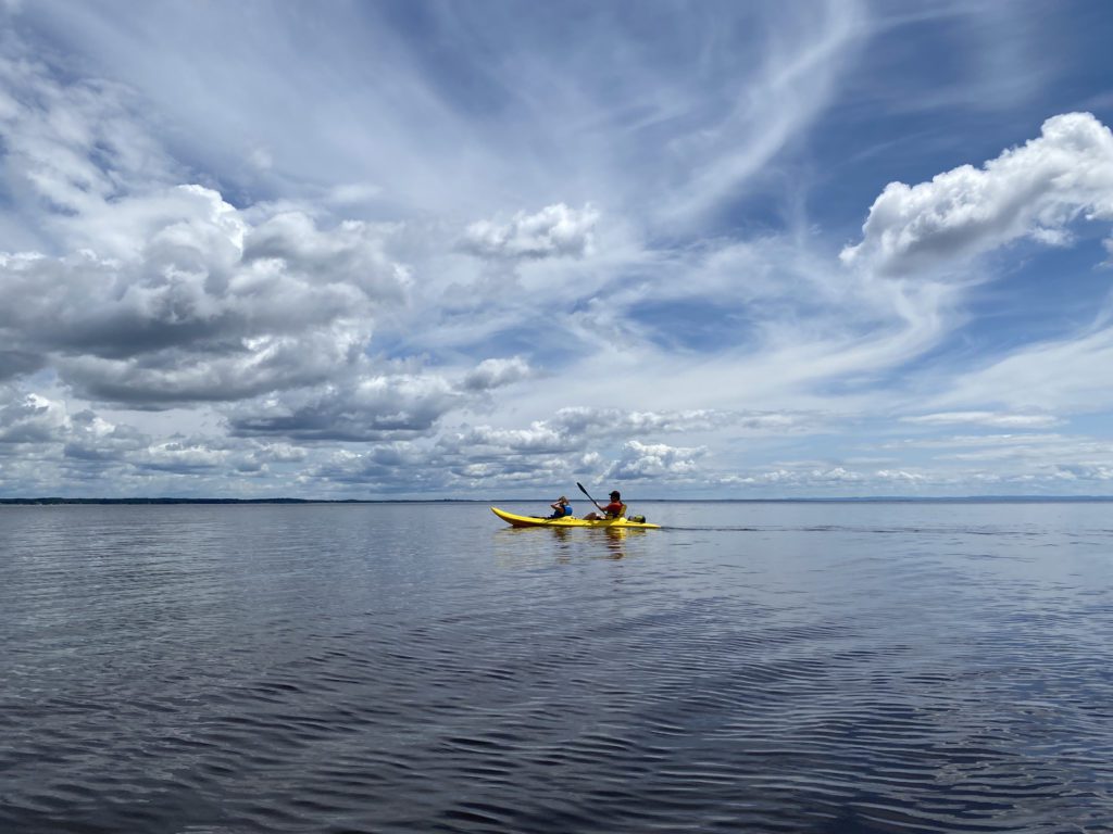 Lac Saint Jean kayaking