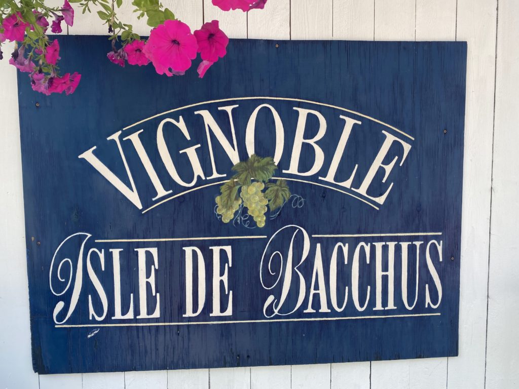 Vignoble Isle de Bacchus