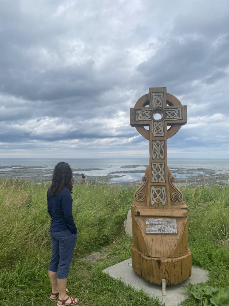 The actual site of the sinking of the Empress of Ireland