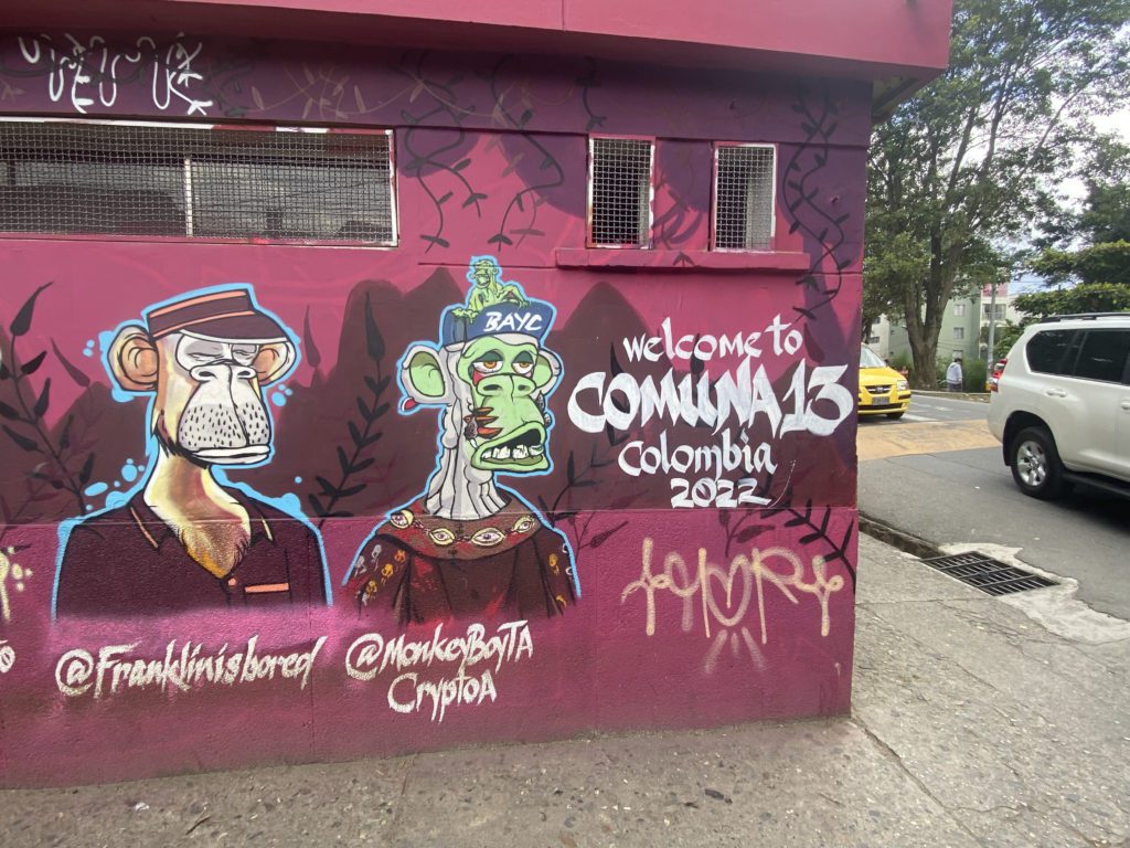 Medellin NFT monkeys