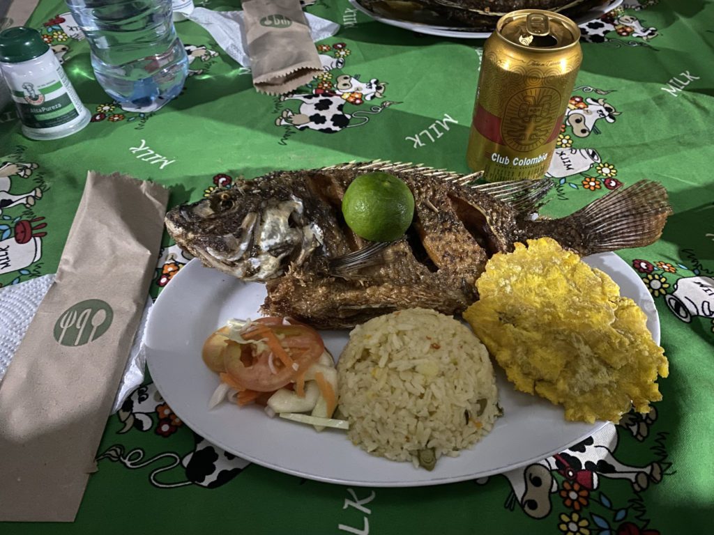 Dinner La Ciudad Perdida Colombia