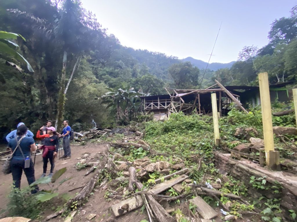 Landslide La Ciudad Perdida Colombia