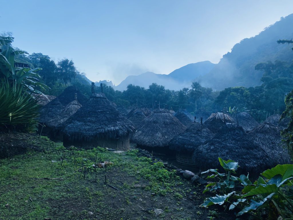Local Village La Ciudad Perdida Colombia