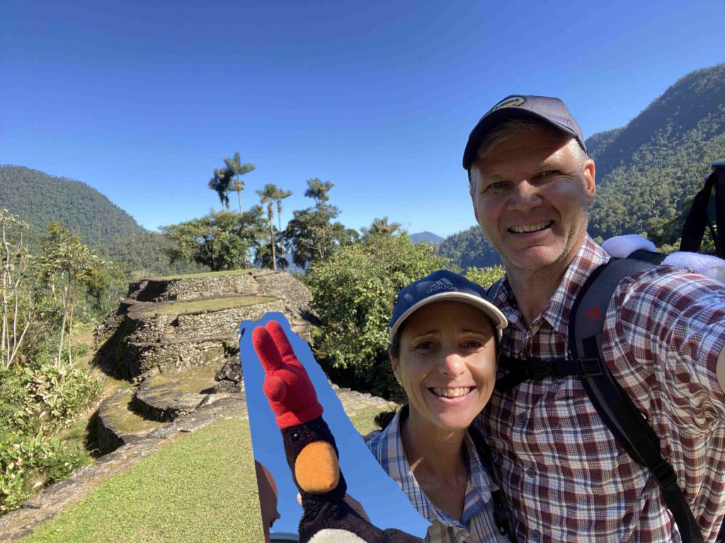 Feathers at La Ciudad Perdida